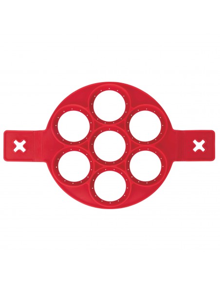 STAMPO PANCAKE SILICONE 3 COLORI ASSORTITI