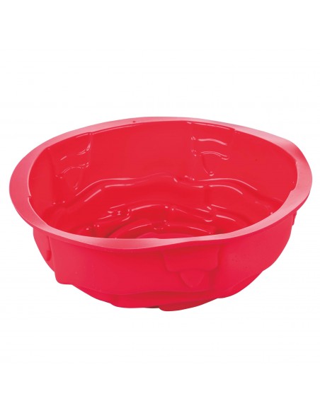 STAMPO ROSA DOLCI SILICONE 23.5X8.5CM 3 COLORI ASSORTITI