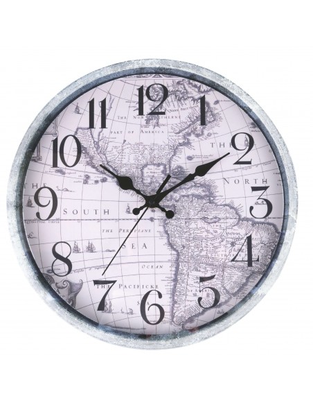 OROLOGIO MAPPA 30CM 3 COLORI ASSORTITI