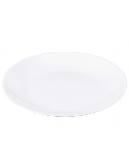 PIATTO FRUTTA OPALE BIANCO TONDO D19CM