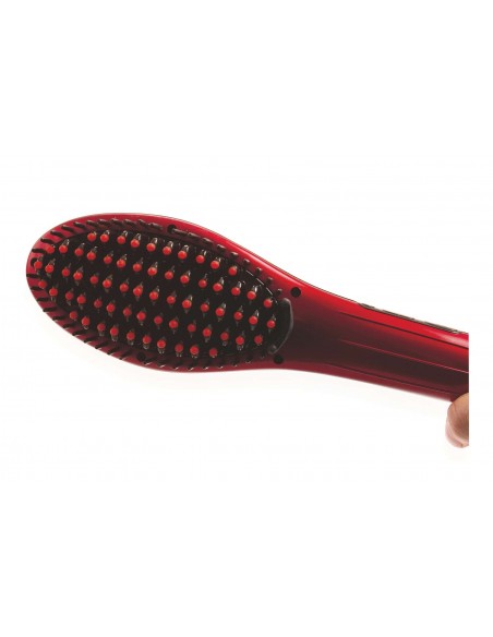 SPAZZOLA ELETTRICA CON IONIZZATORE 50W ROSSA