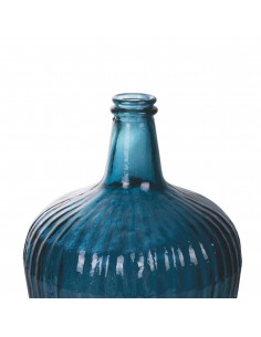 VASO SPANISH VETRO 26X39 BLU 2