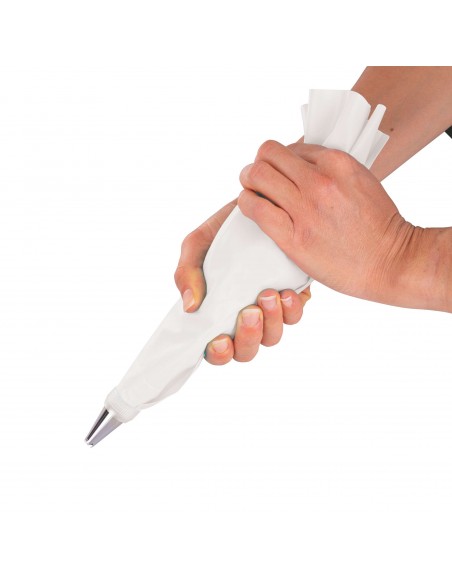 SAC A POCHE SILICONE 31CM 6 PUNTE ACCIAIO