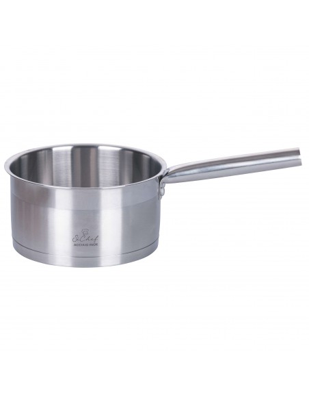 CASSERUOLA  16 CON MANICO ACCIAIO CON COPERCHIO