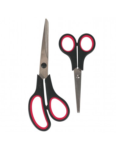 SET 2 FORBICI  6 COLORI ASSORTITI SET 2 FORBICI  6 COLORI ASSORTITI