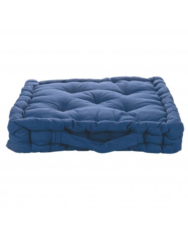 CUSCINO MATERASSO 40X40X8CM BLU NAVY CUSCINO MATERASSO 40X40X8CM BLU NAVY