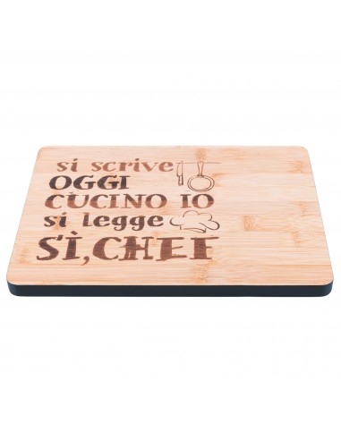 TAGLIERE BAMBOO 27X20X1.5CM SI SCRIVE... TAGLIERE BAMBOO 27X20X1.5CM SI SCRIVE...