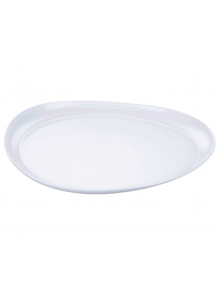 PIATTO BISTECCA OPALE BIANCO  D30CM