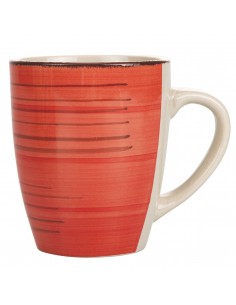 LIPARI MUG ROSSO D8,5X10,5H 2