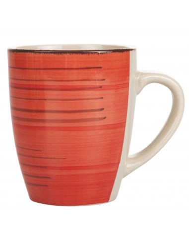 LIPARI MUG ROSSO D8,5X10,5H LIPARI MUG ROSSO D8,5X10,5H