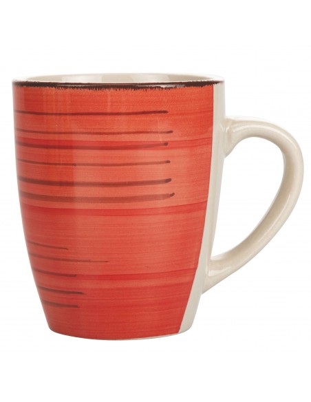 LIPARI MUG ROSSO D8,5X10,5H