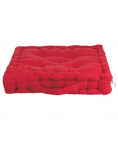 CUSCINO MATERASSO 40X40X8CM ROSSO CUSCINO MATERASSO 40X40X8CM ROSSO
