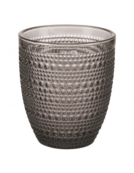 ROMA 6 BICCHIERI 325ML PASTA VETRO 6 COLORI ASSORTITI