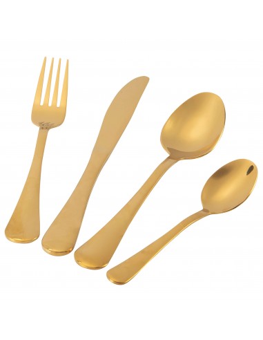 5TH AVENUE SET 24PZ POSATE ORO LUCIDO 5TH AVENUE SET 24PZ POSATE ORO LUCIDO