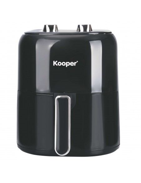 FRIGGITRICE ARIA 5,5LT 1400W BLACK E MANOPOLE SILV