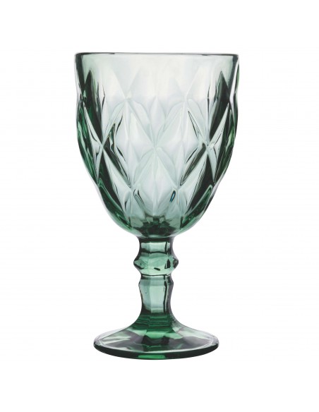ELIZABETH SET 6 CALICI 340ML VERDE