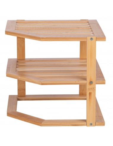 MENSOLA AD ANGOLO IN BAMBOO 3 RIPIANI... MENSOLA AD ANGOLO IN BAMBOO 3 RIPIANI...