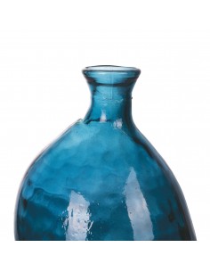 VASO OASIS VETRO 26X51CM BLU 2
