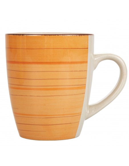 LIPARI MUG ARANCIONE D8,5X10,5H
