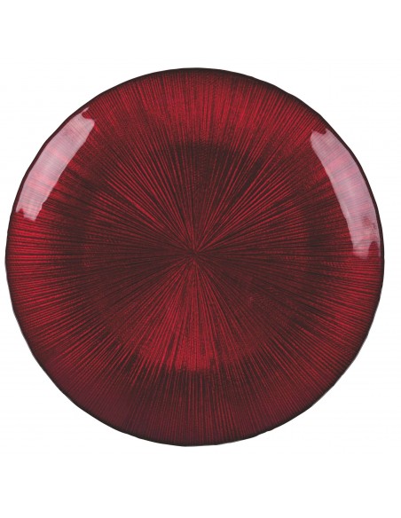 PIATTO RIGHE 28X2CM 6 COLORI ASSORTITI