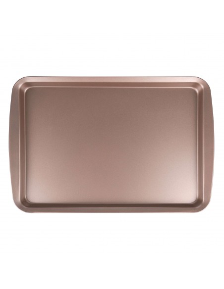 TEGLIA RETTANGOLARE BASSA GRIGIO GOLD 43X29X3CM