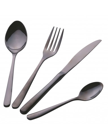 ALYSON SET 24PZ POSATE NERO LUCIDO ALYSON SET 24PZ POSATE NERO LUCIDO