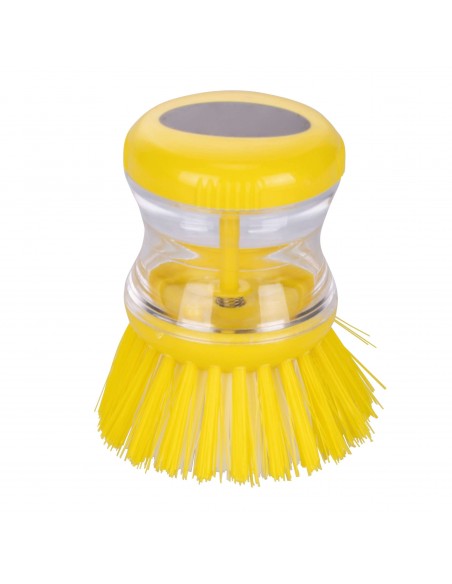 SPAZZOLINA LAVAPIATTI CON SERBATOIO 2 COLORI ASSORTITI