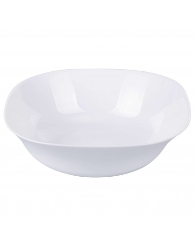 INSALATIERA OPALE BIANCO QUADR D24CM INSALATIERA OPALE BIANCO QUADR D24CM