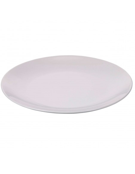 PIATTO PIANO NUVOLA 26 CM BIANCO COUPE