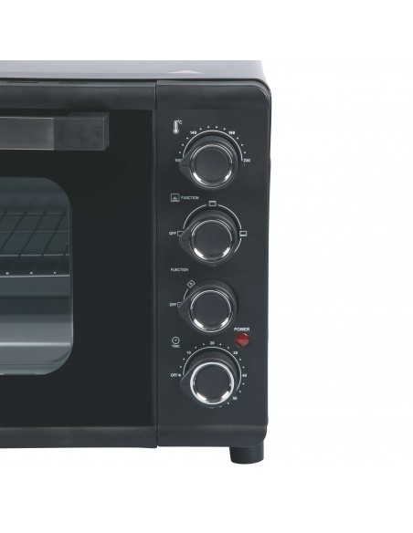 FORNO ELETTRICO NERO 55L 2000W 59X42X33CM