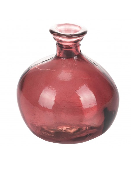 VASO CAIRO VETRO 16,5X18 4 COLORI ASSORTITI