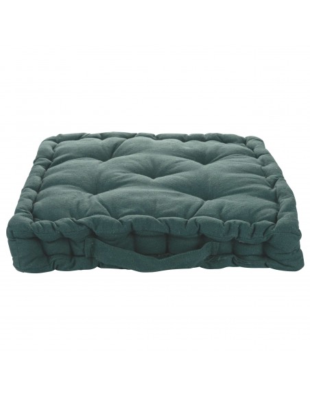 CUSCINO MATERASSO 40X40X8CM VERDE ING