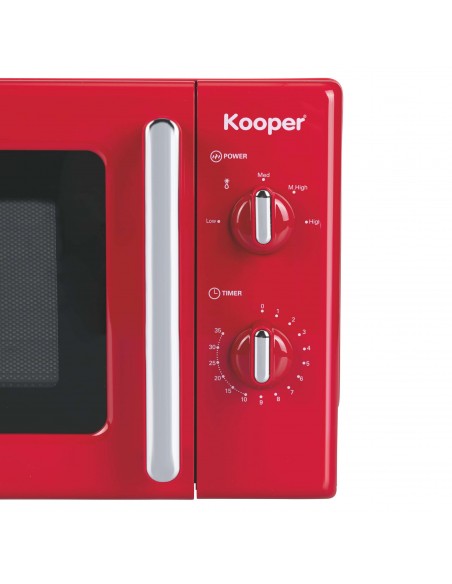 VINTAGE MICROONDE 22L VOLUM. ROSSO 700 WATT