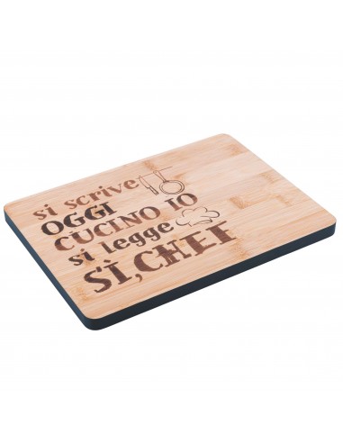 TAGLIERE BAMBOO 27X20X1.5CM SI SCRIVE... TAGLIERE BAMBOO 27X20X1.5CM SI SCRIVE...