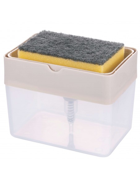DISPENSER PORTA SPUGNA CON SPUGNA 4 COLORI ASSORTITI