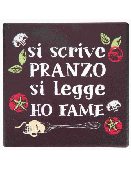 SI SCRIVE SI LEGGE MATTONELLA DEC. 11X11CM 6 COLORI ASSORTITI