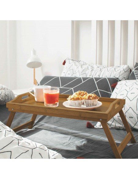 VASSOIO PIEGHEVOLE IN BAMBOO