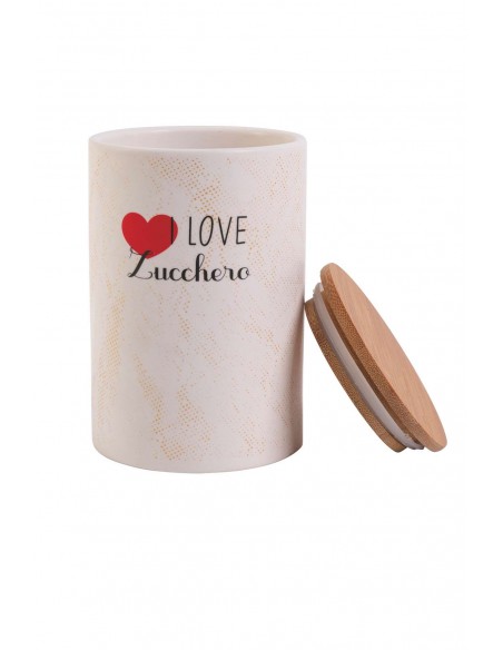 I LOVE BARATTOLO ZUCCHERO D10XH15CM 700GR