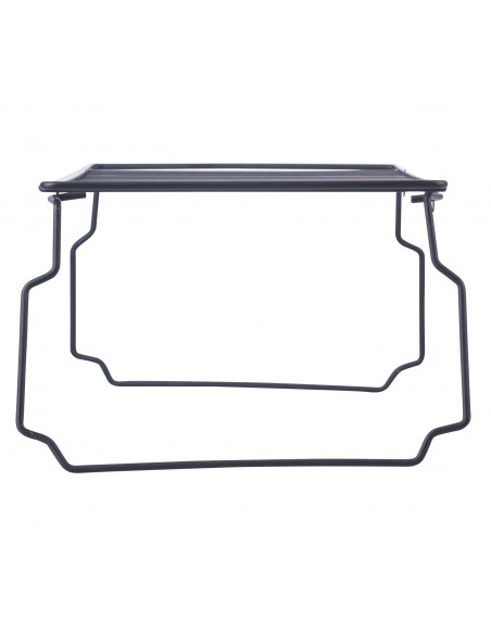 DIVISORIO PER SCAFFALE 45X20 CM NERO SATINATO