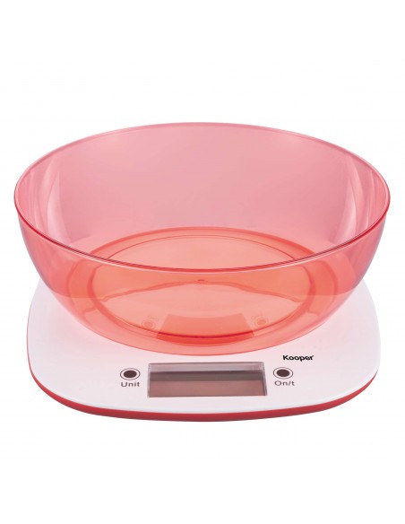 BILANCIA CUCINA DIGITALE 5KG. 4 COLORI ASSORTITI