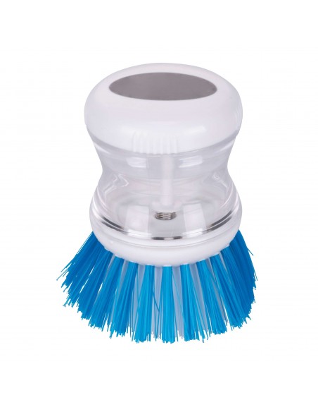 SPAZZOLINA LAVAPIATTI CON SERBATOIO 2 COLORI ASSORTITI