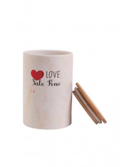 I LOVE BARATTOLO SALE FINO D10XH15CM 700GR