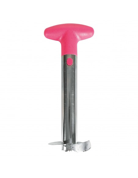 TAGLIA ANANAS ACCIAIO 24 CM  6 COLORI ASSORTITI