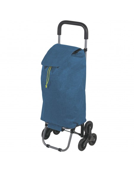 CARRELLO SPESA JEANS 6 RUOTE 4 COLORI ASSORTITI