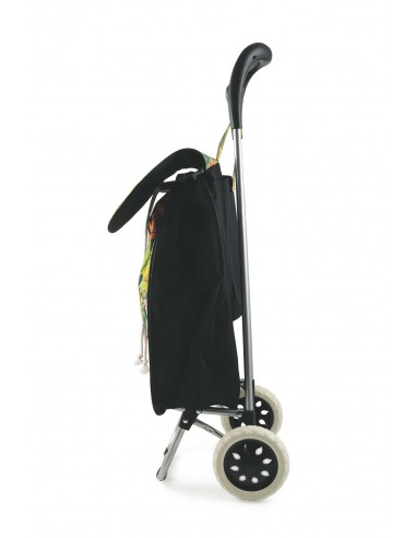TROPICAL FLOWER CARRELLO SPESA 2 RUOTE TROPICAL FLOWER CARRELLO SPESA 2 RUOTE