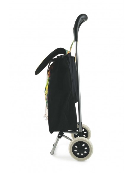 TROPICAL FLOWER CARRELLO SPESA 2 RUOTE