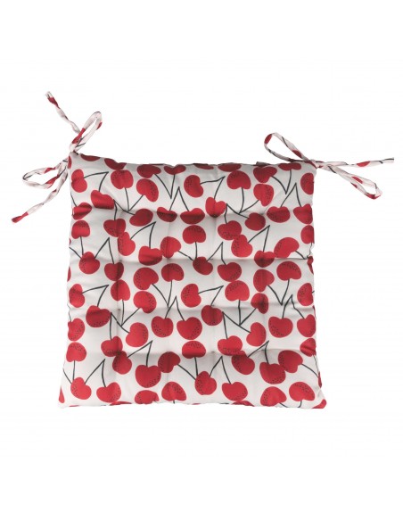 CUSCINO SEDIA 40X40CM CHERRY LOVE 3 COLORI ASSORTITI