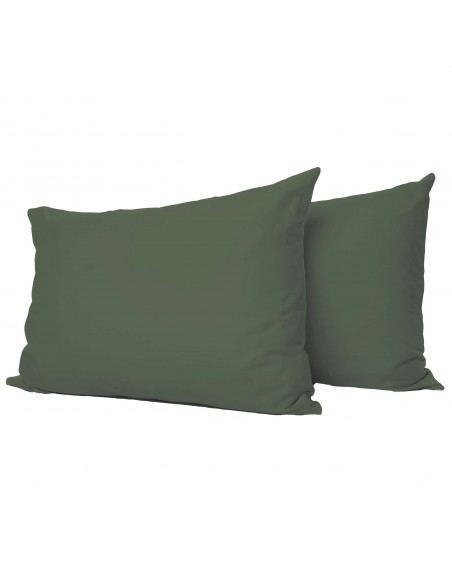 SET 2 FEDERE POLICOTONE  74X48 CMASSORTITICOLORI