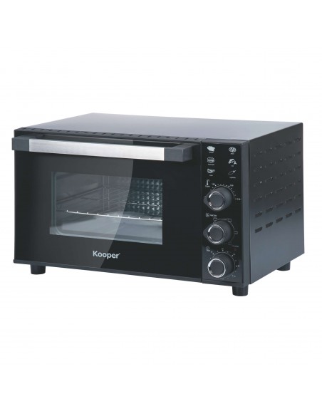 FORNO ELETTRICO 38L 1800W NERO VENTILATO CON LUCE