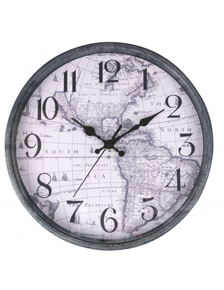 OROLOGIO MAPPA 30CM 3 COLORI ASSORTITI